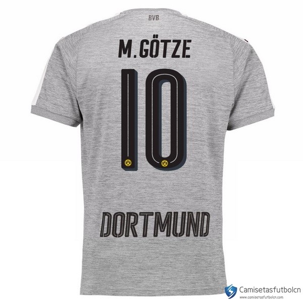 Camiseta Borussia Dortmund Tercera equipo M.Gotze 2017-18